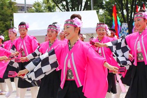 第17回にっぽんど真ん中祭り太田川駅前会場1