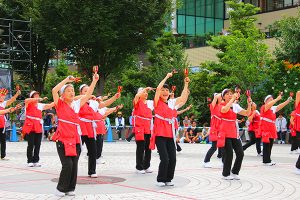 第18回にっぽんど真ん中祭り太田川駅前会場